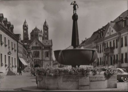 Speyer - Hauptstraße - ca. 1965 Speyer - Hauptstraße - ca. 1965