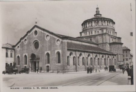 Italien - Mailand Milano - Chiesa S. M. delle Grazie - ca. 1950 Italien - Mailand Milano - Chiesa S. M. delle Grazie - ca. 1950