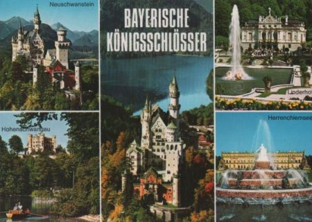 Bayern - Bayerische Königsschlösser - ca. 1985 Bayern - Bayerische Königsschlösser - ca. 1985