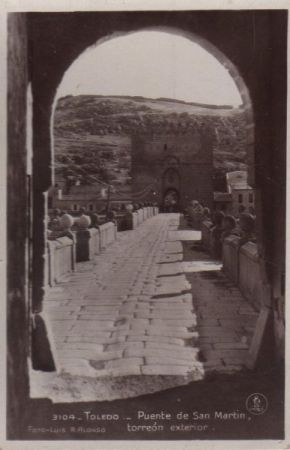 Spanien - Toledo - Puente de San Martin - ca. 1950 Spanien - Toledo - Puente de San Martin - ca. 1950