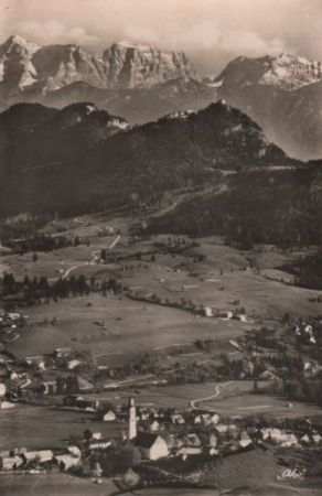 Pfronten - mit Falkenstein - ca. 1955 Pfronten - mit Falkenstein - ca. 1955