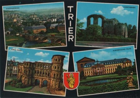 Trier - u.a. Kurfürstliches Palais - ca. 1975 Trier - u.a. Kurfürstliches Palais - ca. 1975