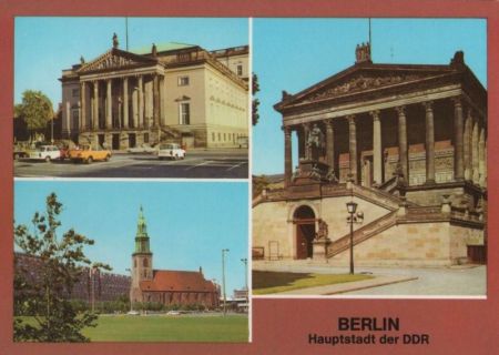 Berlin, Ostteil - u.a. National-Galerie - 1982 Berlin, Ostteil - u.a. National-Galerie - 1982
