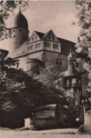 Lunzenau, Schloss Rochsburg - Eingang - 1961 Lunzenau, Schloss Rochsburg - Eingang - 1961