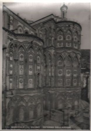 Italien - Monreale - Il Duomo, Esterno dell Abside - ca. 1960 Italien - Monreale - Il Duomo, Esterno dell Abside - ca. 1960