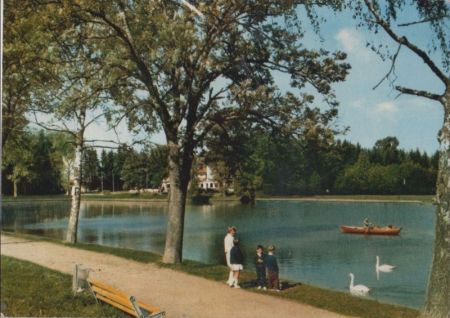 Bad Dürrheim - Salinensee - ca. 1975 Bad Dürrheim - Salinensee - ca. 1975