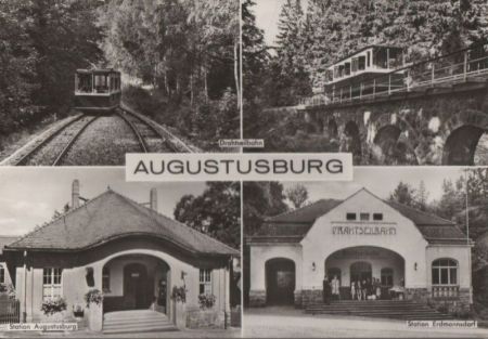 Augustusburg - u.a. Drahtseilbahn - 1979 Augustusburg - u.a. Drahtseilbahn - 1979