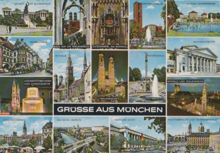 München - u.a. Deutsches Museum - ca. 1975 München - u.a. Deutsches Museum - ca. 1975