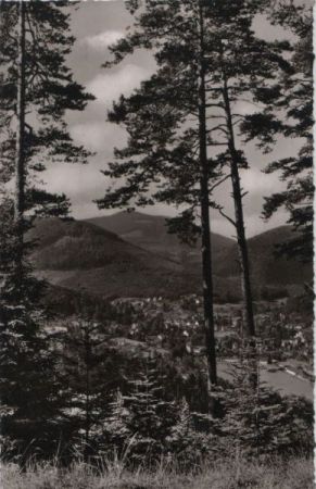 Bad Herrenalb - Blick von der Rotensoler Straße - 1959 Bad Herrenalb - Blick von der Rotensoler Straße - 1959