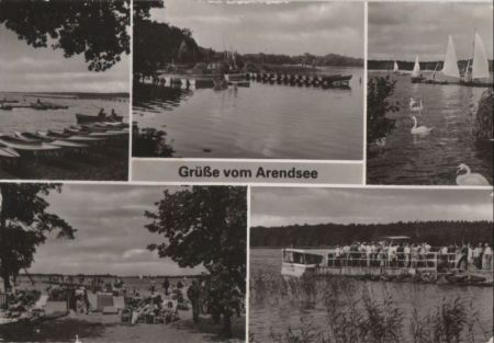 Arendsee - mit 5 Bildern - 1982 Arendsee - mit 5 Bildern - 1982
