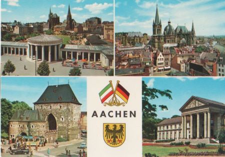Aachen - mit 4 Bildern - ca. 1980 Aachen - mit 4 Bildern - ca. 1980