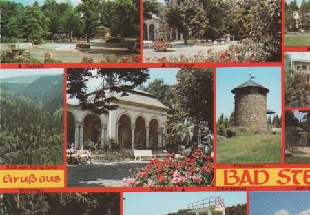 Bad Steben - im Frankenwald - Stahl-, Moor- und Radiumbad - Kurpark - 2004 Bad Steben - im Frankenwald - Stahl-, Moor- und Radiumbad - Kurpark - 2004