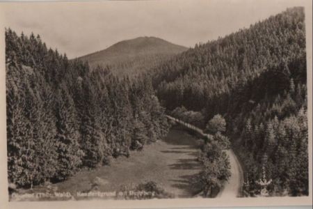 Oberhof - Kanzlersgrund mit Ruppberg - ca. 1955 Oberhof - Kanzlersgrund mit Ruppberg - ca. 1955