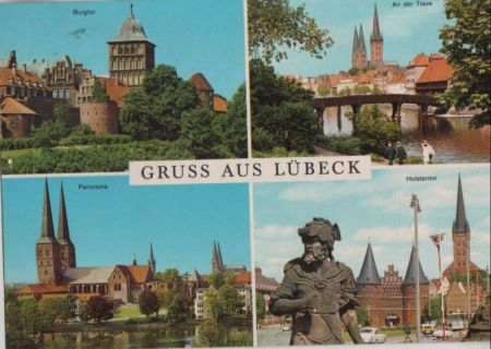Lübeck - u.a. Burgtor - ca. 1970 Lübeck - u.a. Burgtor - ca. 1970