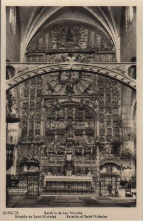 Spanien - Burgos - Retablo de San Nicolas - ca. 1955 Spanien - Burgos - Retablo de San Nicolas - ca. 1955