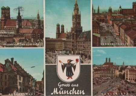 München - u.a. Karlsplatz - 1960 München - u.a. Karlsplatz - 1960