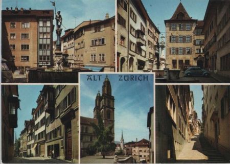 Schweiz - Zürich - Altzürich - ca. 1980 Schweiz - Zürich - Altzürich - ca. 1980