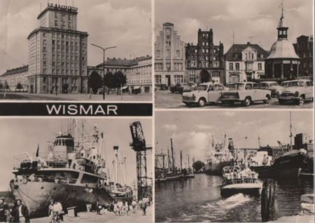 Wismar - u.a. Hafen - 1979 Wismar - u.a. Hafen - 1979