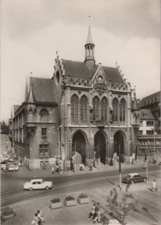 Erfurt - Rathaus - 1970 Erfurt - Rathaus - 1970
