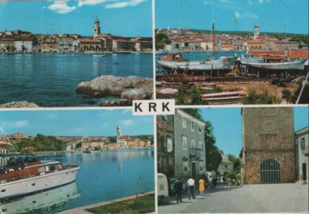 Kroatien - Krk - ca. 1980 Kroatien - Krk - ca. 1980