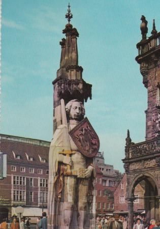 Der Roland in Bremen - ca. 1975 Der Roland in Bremen - ca. 1975