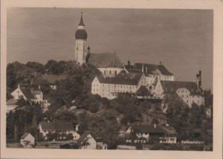 Andechs - Totalansicht - ca. 1955 Andechs - Totalansicht - ca. 1955