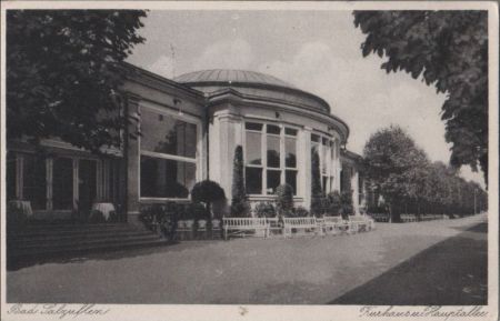 Bad Salzuflen - Kurhaus und Hauptallee - 1931 Bad Salzuflen - Kurhaus und Hauptallee - 1931
