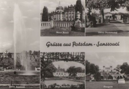 Potsdam - Sanssouci, u.a. Orangerie - 1977 Potsdam - Sanssouci, u.a. Orangerie - 1977