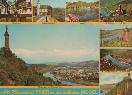 Trier - und Orte an der Mosel - ca. 1980 Trier - und Orte an der Mosel - ca. 1980