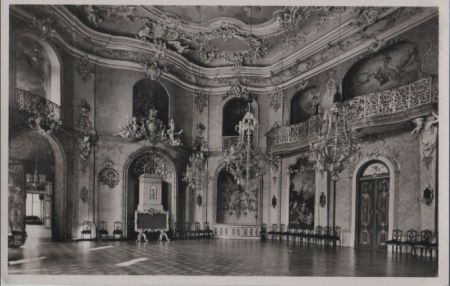Rudolstadt - Heidecksburg, Großer Festsaal - ca. 1960 Rudolstadt - Heidecksburg, Großer Festsaal - ca. 1960