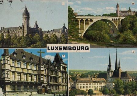 Luxemburg - Luxemburg, Luxembourg - u.a. Cathedrale - 1971 Luxemburg - Luxemburg, Luxembourg - u.a. Cathedrale - 1971