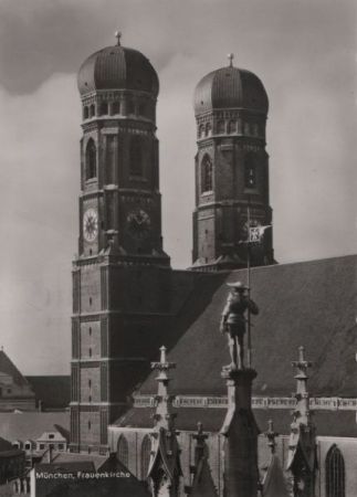 München - Frauenkirche - 1954 München - Frauenkirche - 1954