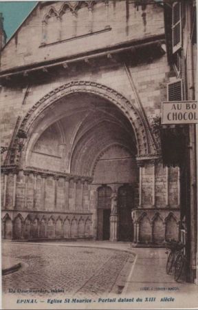 Frankreich - Epinal - Eglise St. Maurice - ca. 1935 Frankreich - Epinal - Eglise St. Maurice - ca. 1935