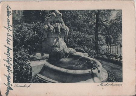 Düsseldorf - Märchenbrunnen - 1952 Düsseldorf - Märchenbrunnen - 1952