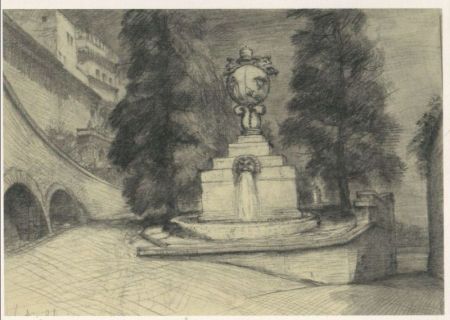 Vatikan - Vatikanstadt - Fontana dei giardini - ca. 1985 Vatikan - Vatikanstadt - Fontana dei giardini - ca. 1985