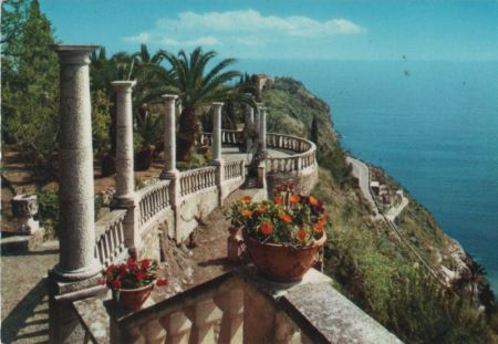 Italien - Taormina - Panorama dalla Villa Marzotto - ca. 1980 Italien - Taormina - Panorama dalla Villa Marzotto - ca. 1980
