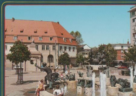 Bad Dürkheim Weinstraße Wurstmarktbrunnen - ca. 1995 Bad Dürkheim Weinstraße Wurstmarktbrunnen - ca. 1995