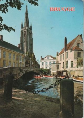 Belgien - Brügge Bruges - Ingang Gruuthuuse Paleis - 1996 Belgien - Brügge Bruges - Ingang Gruuthuuse Paleis - 1996