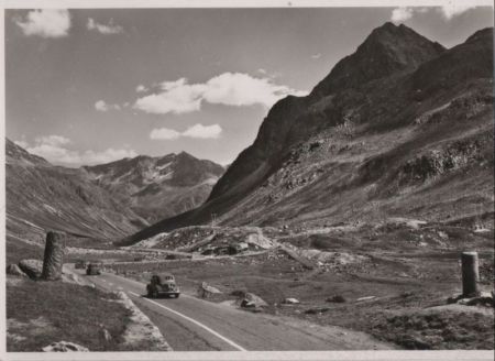 Schweiz - Julierpass - Römersäulen - ca. 1965 Schweiz - Julierpass - Römersäulen - ca. 1965