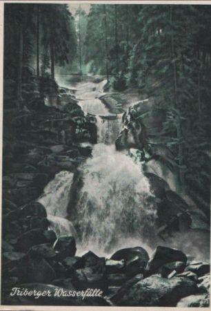 Triberg - Wasserfälle - ca. 1955 Triberg - Wasserfälle - ca. 1955