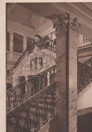Wiesbaden - Sektkellerei Henkell - Aufgang - ca. 1955 Wiesbaden - Sektkellerei Henkell - Aufgang - ca. 1955