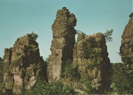Horn-Bad Meinberg, Exeernsteine - ca. 1975 Horn-Bad Meinberg, Exeernsteine - ca. 1975
