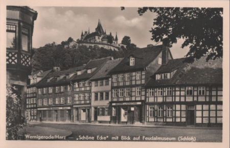 Wernigerode - Schöne Ecke - ca. 1955 Wernigerode - Schöne Ecke - ca. 1955