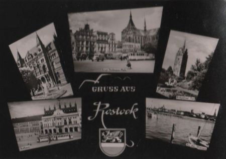 Rostock - u.a. Kröpeliner Tor - 1961 Rostock - u.a. Kröpeliner Tor - 1961
