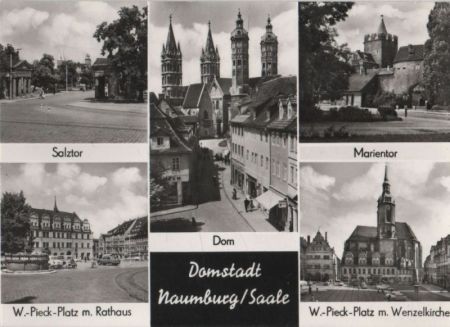 Naumburg - u.a. Salztor - ca. 1975 Naumburg - u.a. Salztor - ca. 1975