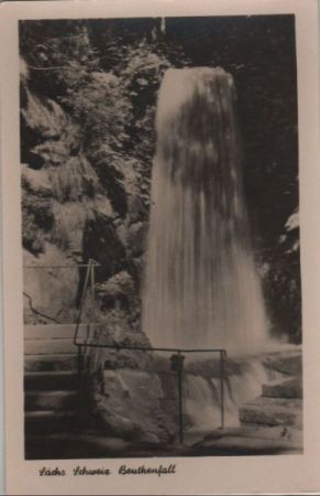 Sächsische Schweiz - Beuthenfall - 1957 Sächsische Schweiz - Beuthenfall - 1957