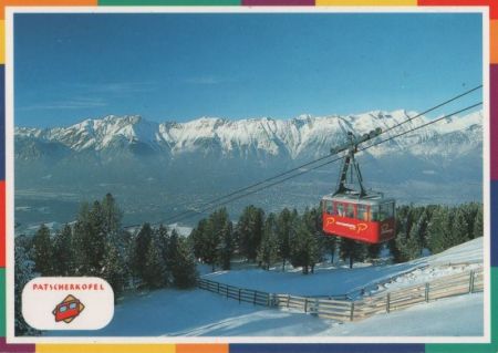 Österreich - Patscherkofelbahn - mit Blick auf Innsbruck - 1999 Österreich - Patscherkofelbahn - mit Blick auf Innsbruck - 1999