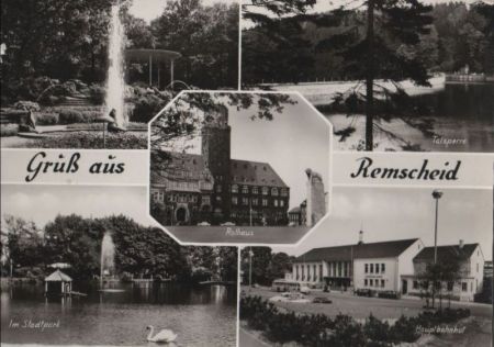 Remscheid - u.a. Rathaus - 1966 Remscheid - u.a. Rathaus - 1966