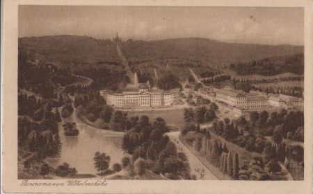 Kassel-Wilhelmshöhe - Panorama - 1925 Kassel-Wilhelmshöhe - Panorama - 1925