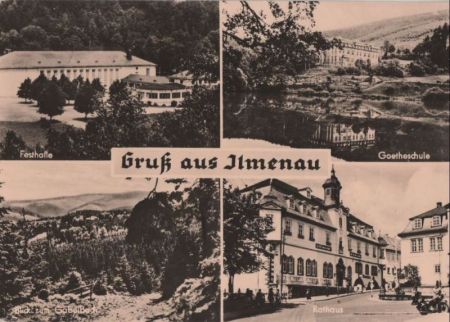 Ilmenau - u.a. Goetheschule - 1962 Ilmenau - u.a. Goetheschule - 1962